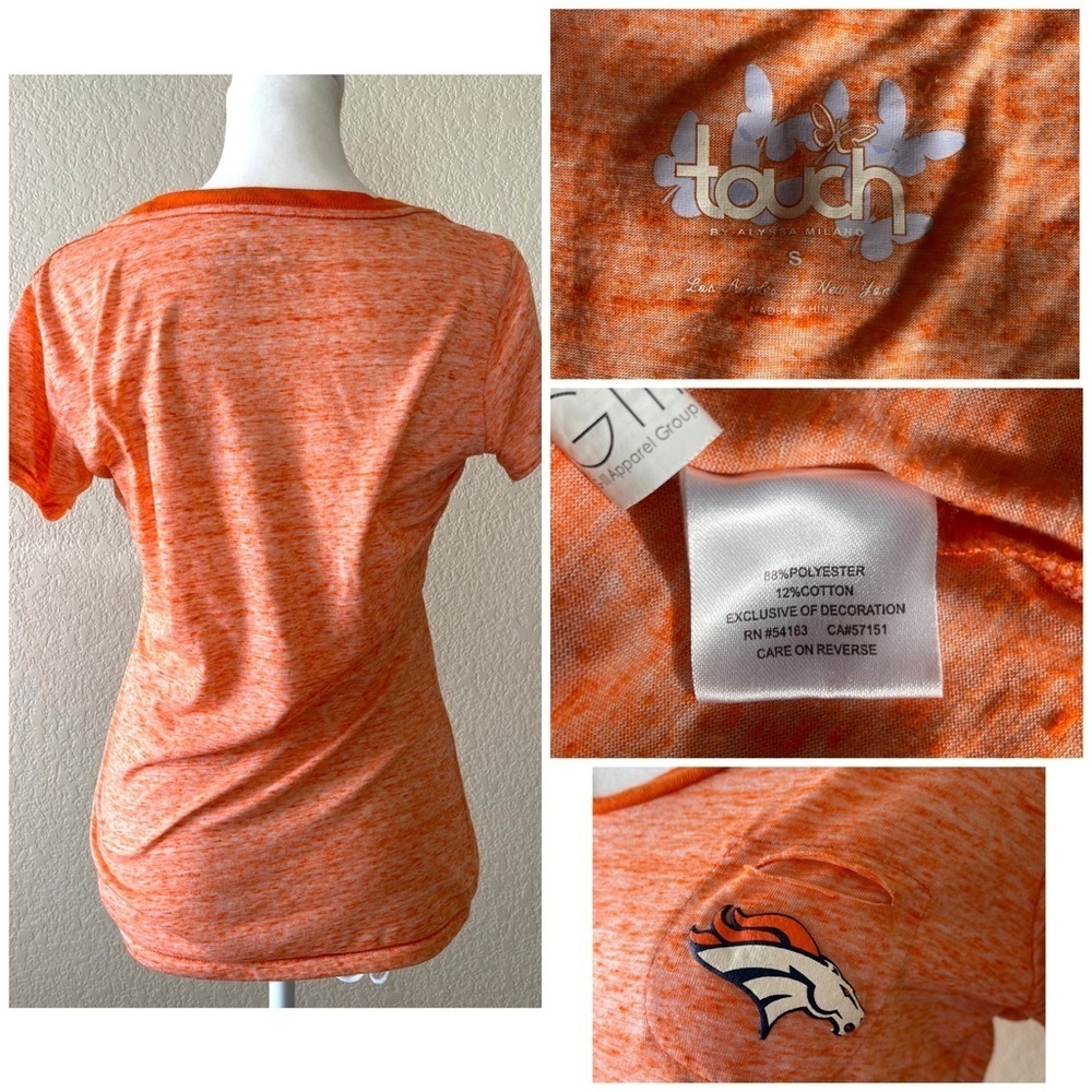 Touch by Alyssa Milano Broncos scoop neck t-shirt - Picture 2 of 2